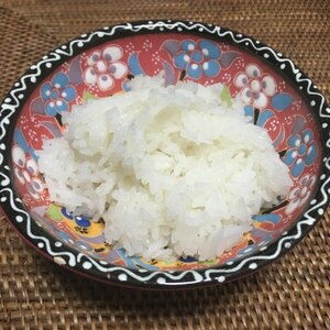 タイの餅米　カオニャオの炊き方　炊飯器バージョン
